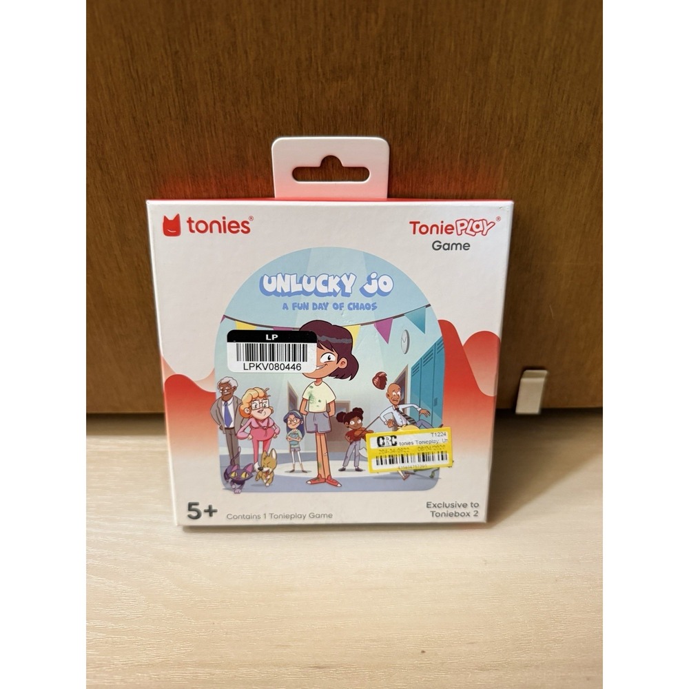 Tonies Tonie Play Game Unlucky Jo A Fun Day of Chaos 5+ New